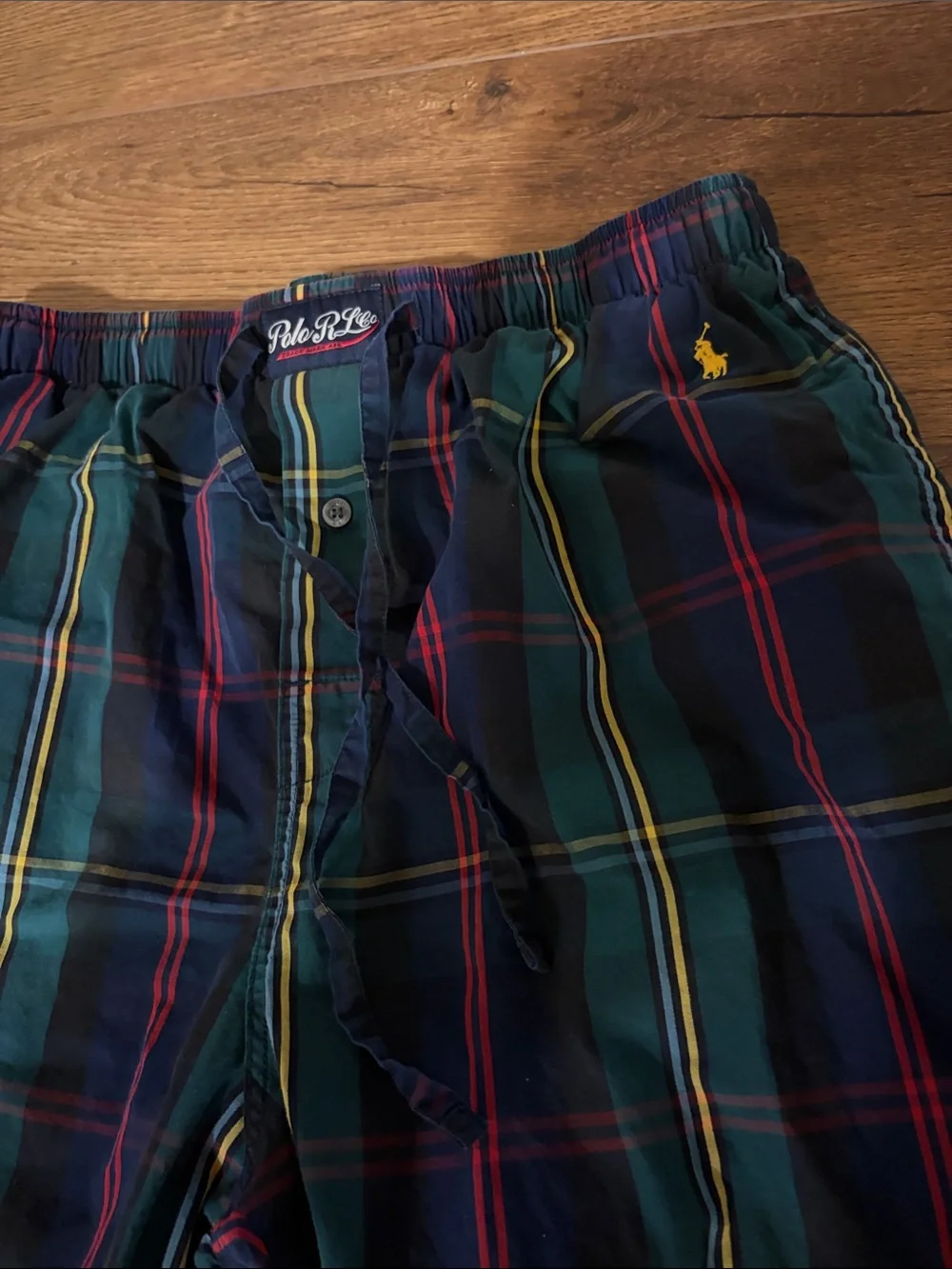 Ralph Lauren Green Plaid Sleep Pants
